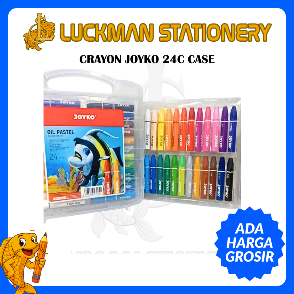 

LUCKMAN STATIONERY - CRAYON JOYKO 24C