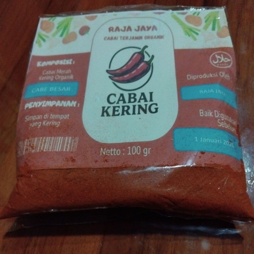 

Raja Cabe Bubuk Kering Halus Pedas