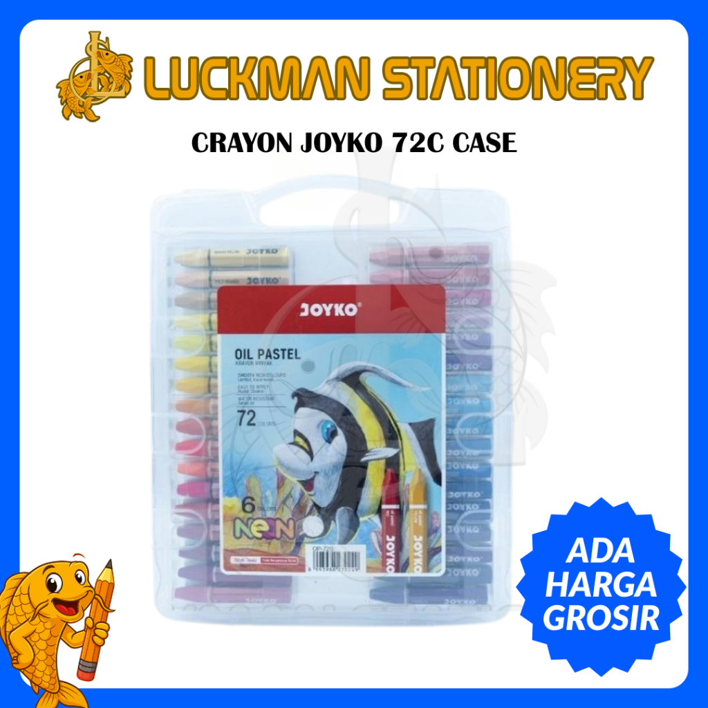

LUCKMAN STATIONERY - CRAYON JOYKO 72C