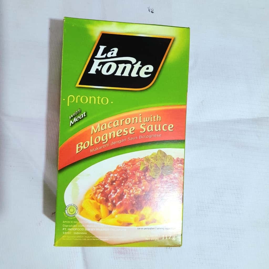 

LAFONTE macaroni with bolognese sauce 117gr