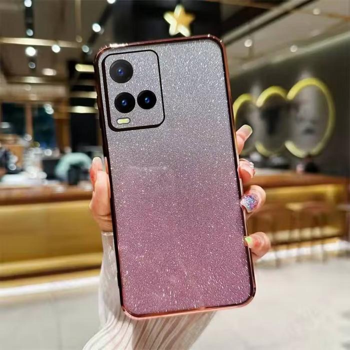 Softcase Glitter VIVO Y21 Y21a Y21s Y21t Y33s Y33t Premium Glitter Case