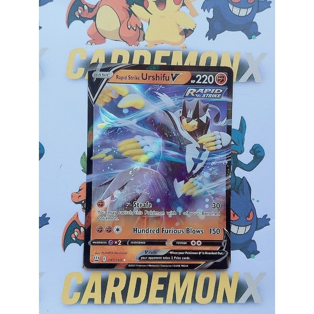 Urshifu V 087 - Battle Styles - Pokemon TCG English