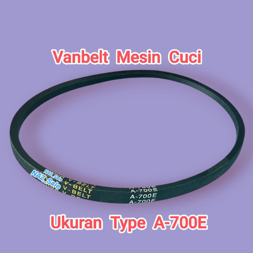 A-700E | Vanbelt Mesin Cuci | V-Belt Mesin Cuci | Belt Mesin Cuci | FanBelt Mesin Cuci A-700E | Vanb