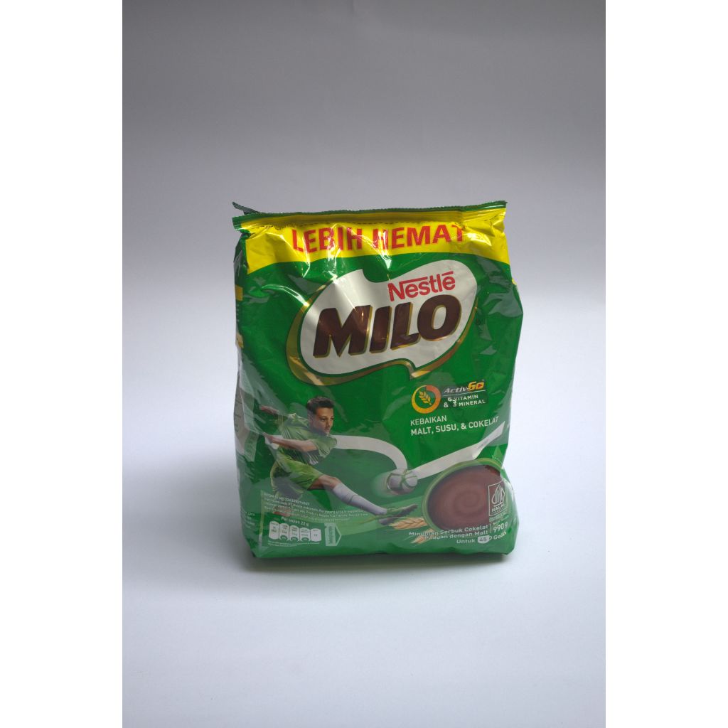 

Milo Bubuk Active Go 990 Gr Cokelat Malt