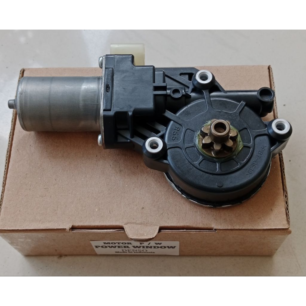 DINAMO MOTOR POWER WENDOW DENSO DC MOTOR GEARBOX 12V 110 RPM TORSI KUAT