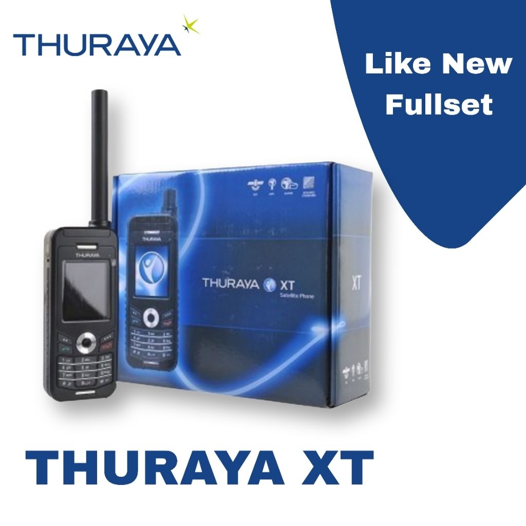 Handphone Hp Telepon Satelit Thuraya XT Fullset Like New Garansi
