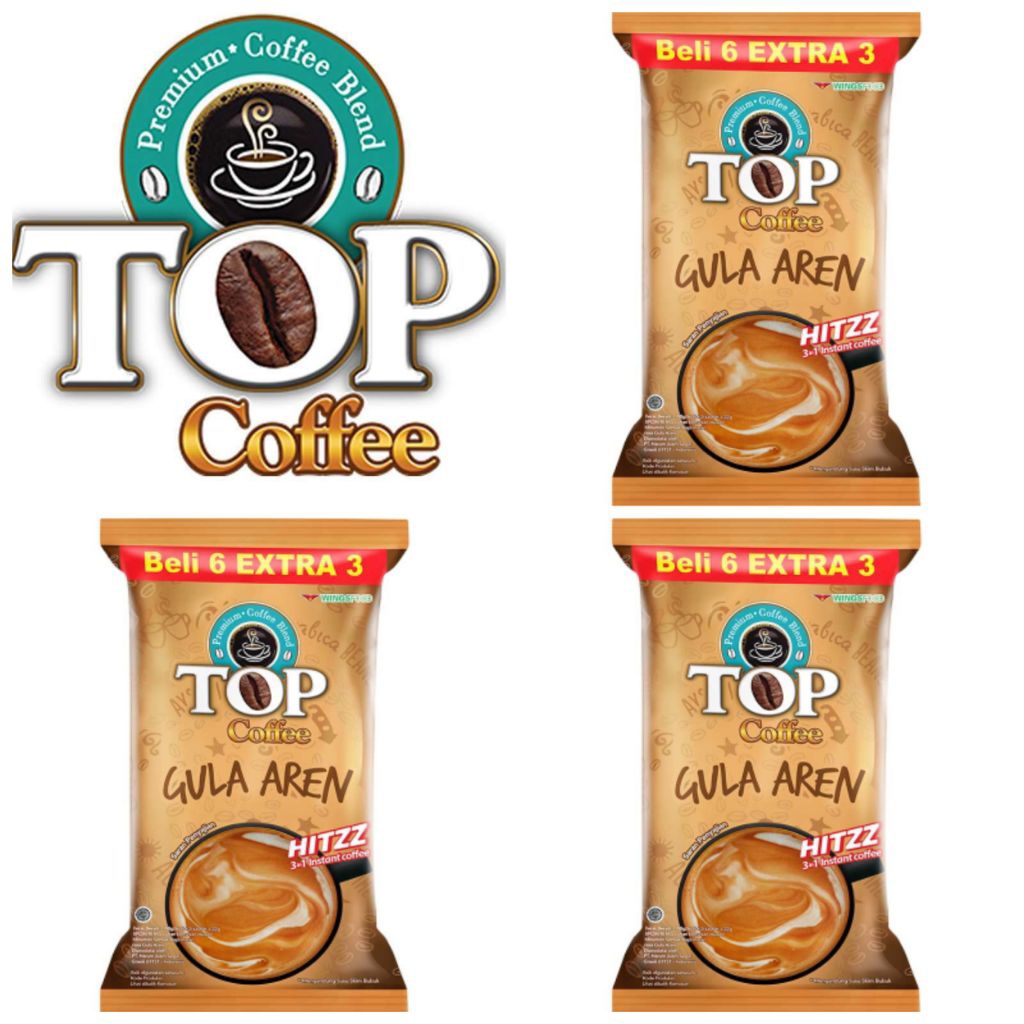 

TOP Kopi Kopi Gula Aren Sachet 9 x 22 Gr