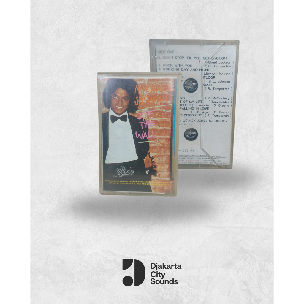 Kaset Pita Michael Jackson - Off The Wall
