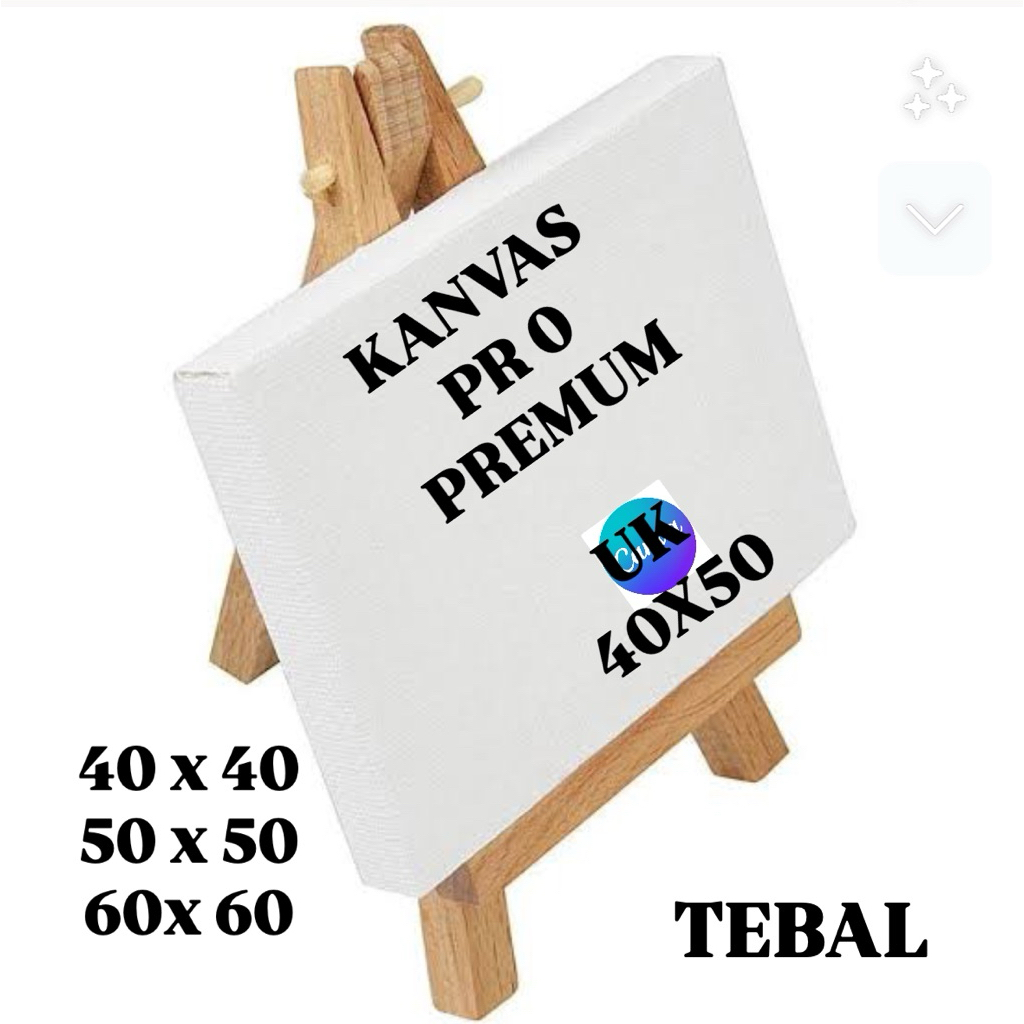 

Kanvas Lukis Premium untuk PRO Berbagai Ukuran 40x40~60x60cm
