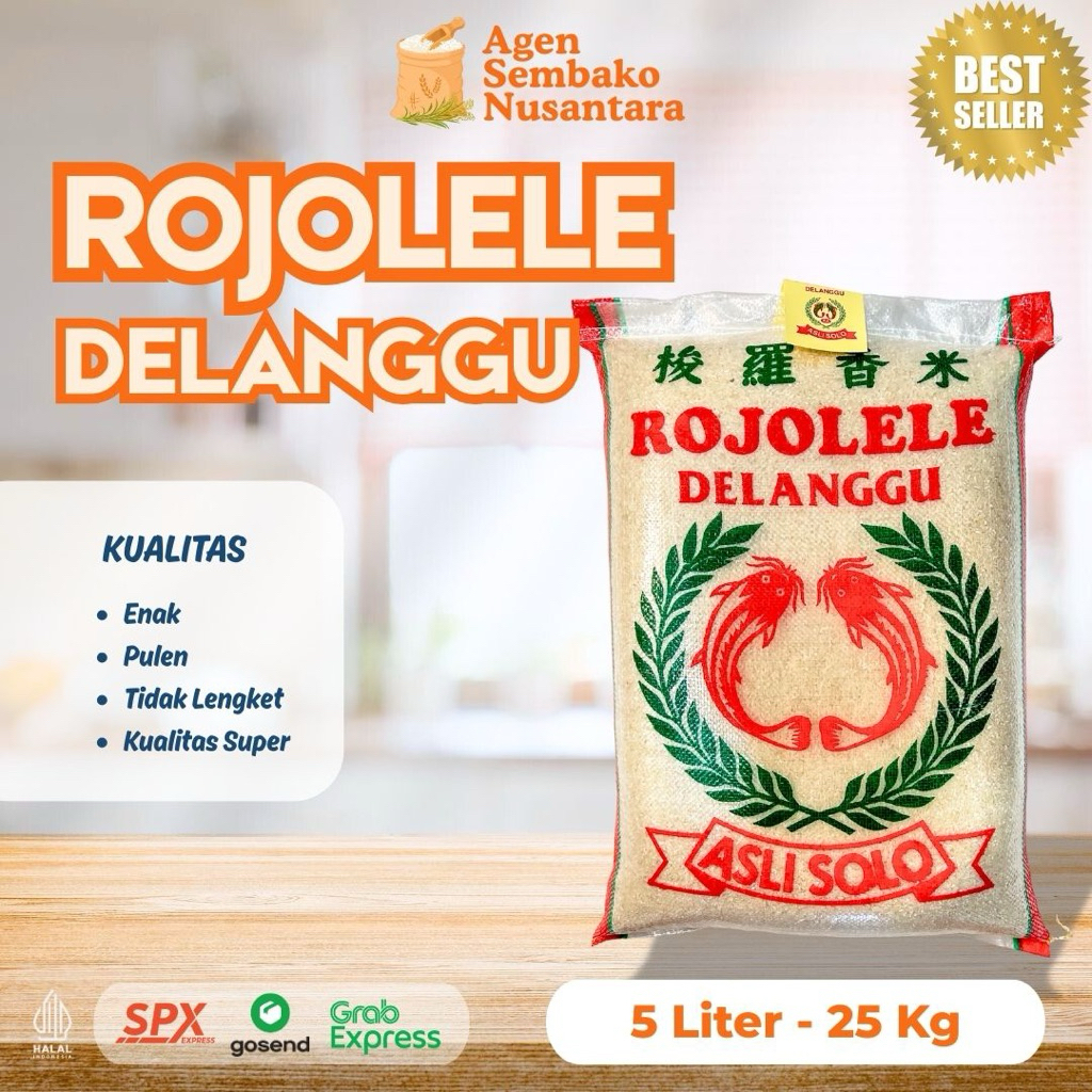 

BERAS ROJO LELE DELANGGU ( ASLI SOLO )