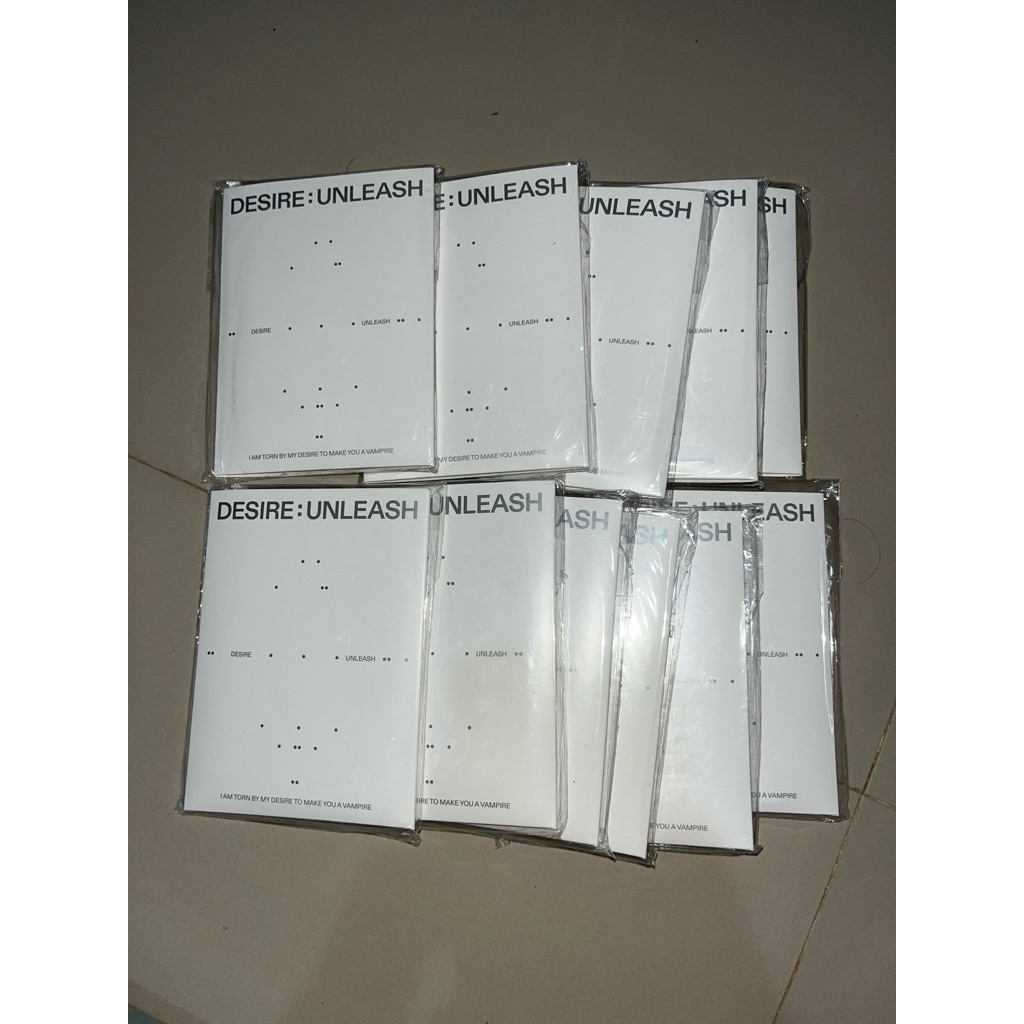 ALBUM ENHYPEN DESIRE:UNLEASH SEALED