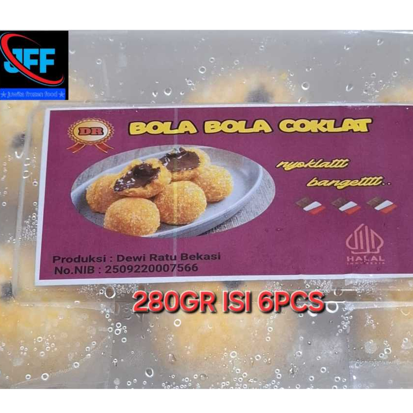 

BOLA BOLA COKLAT ISI 6 PCS 280gram