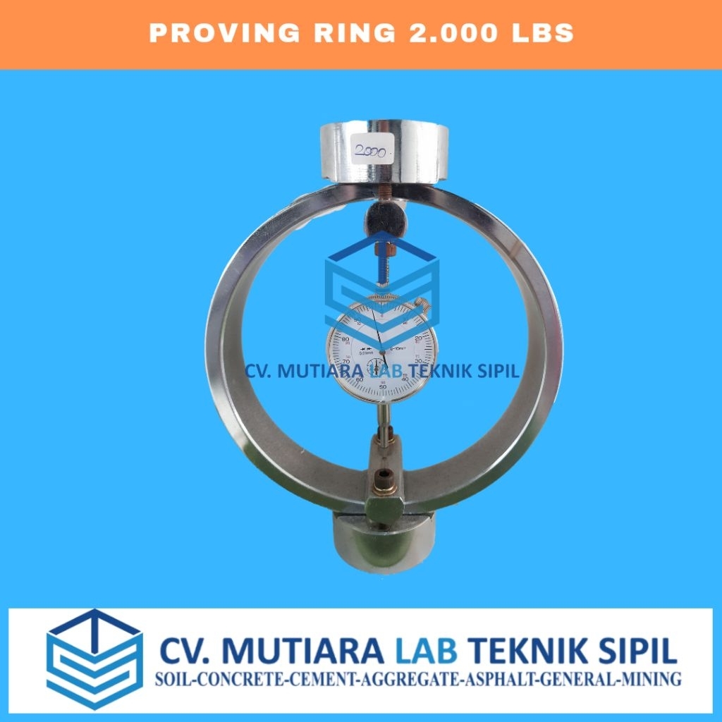 PROVING RING 2000 LBS / TEKNIK SIPIL / LABORATORIUM TEKNIK SIPIL