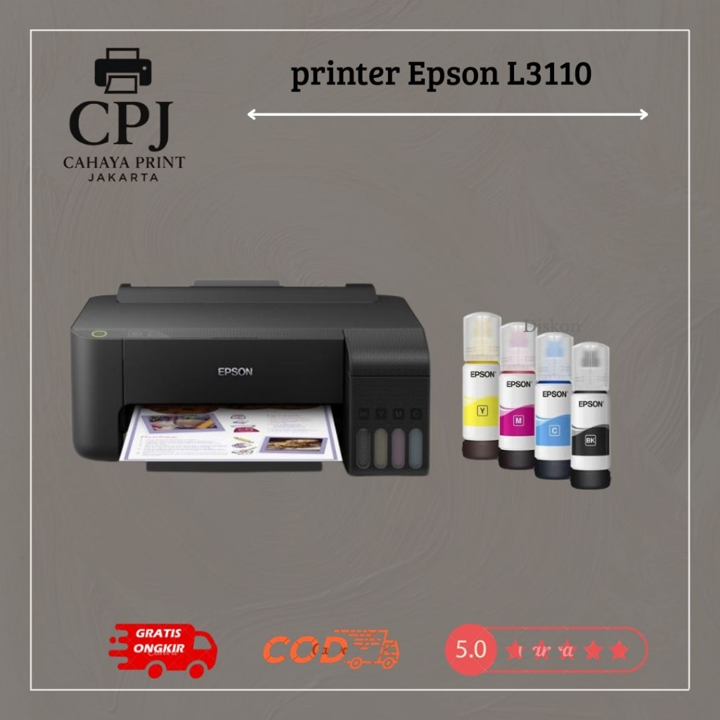 Printer Epson L3110 bekas berkualitas (PRINT SCAN COPY)