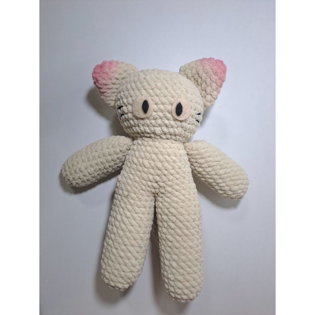 [READY][Big Amigurumi] Bunny & Cat Crochet Doll – Boneka Rajut Handmade