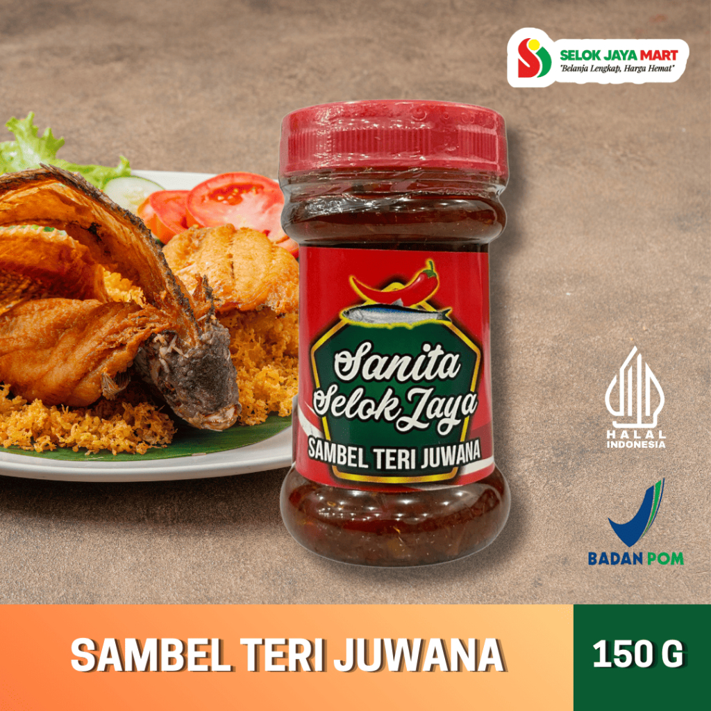 

SABEL TERI JUWANA 150 GRAM - SANITA SELOK JAYA