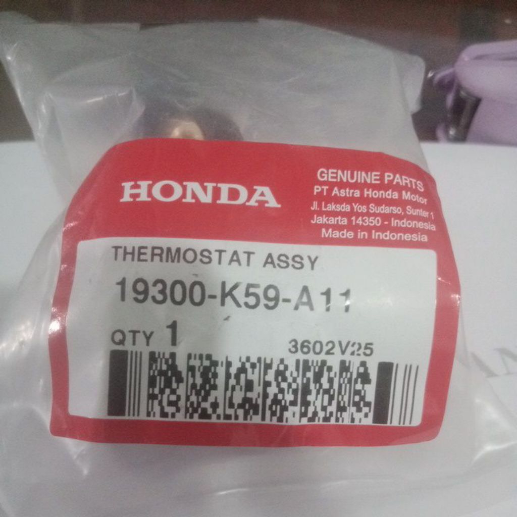19300K59A11 Thermostat Vario 125 Vario 150 Asli AHM Honda