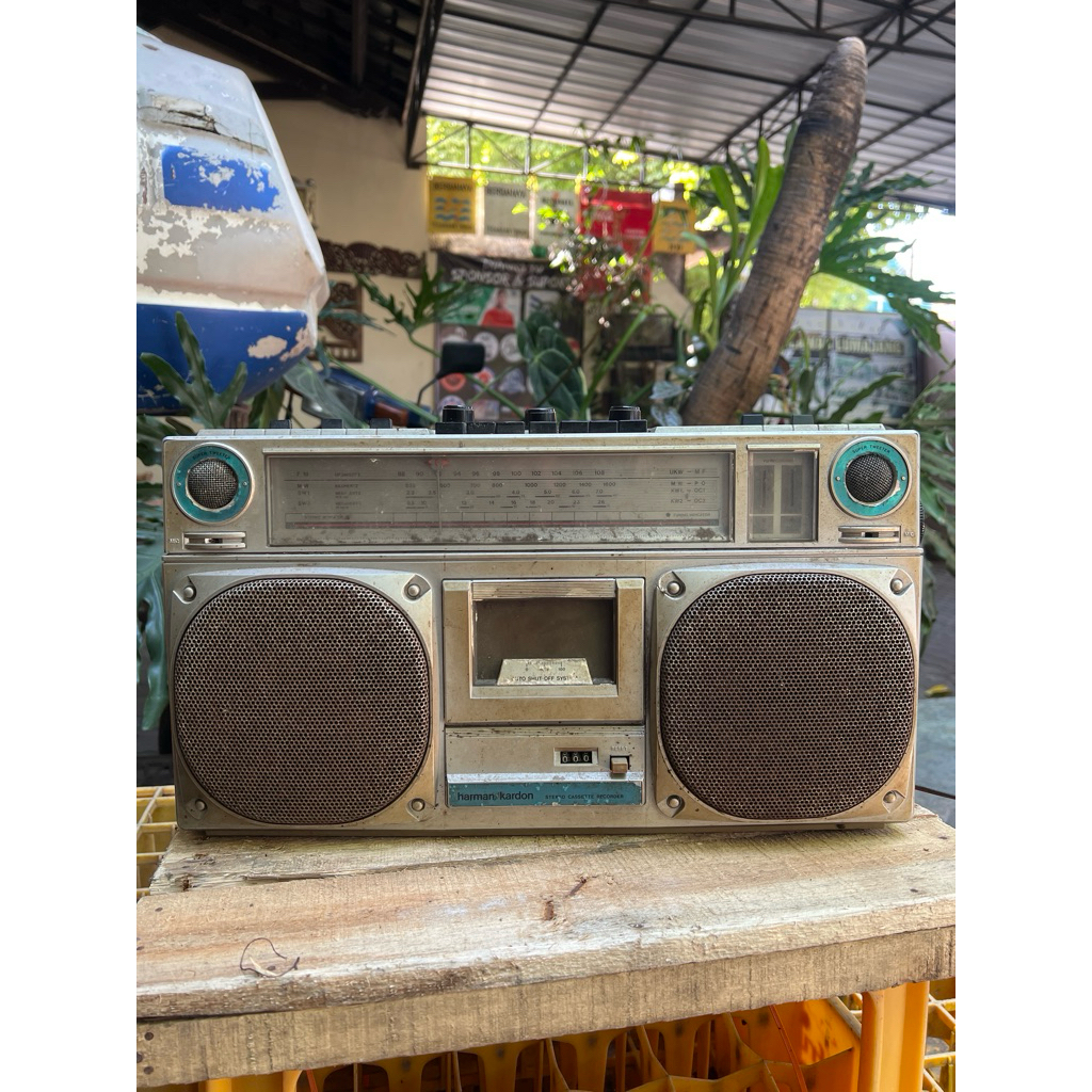 Radio 4 Band (FM/MW/SW1-2) - Tape / Cassette Recorder Boombox, Harman/Kardon ST 747