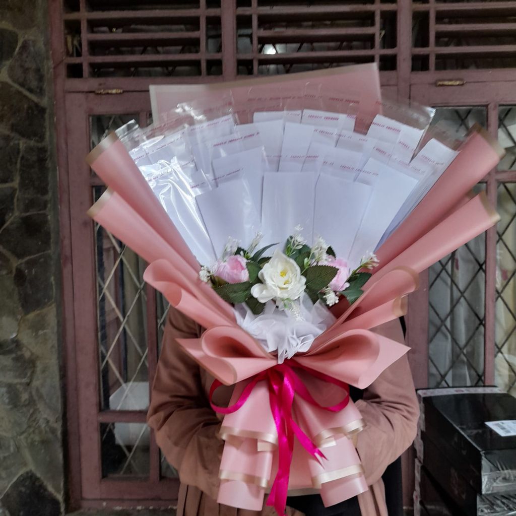 PROMO BUKET UANG KOSONGAN ISI 10 15 20 25 SLOT SOVENIR PERNIKAHAN TERMURAH
