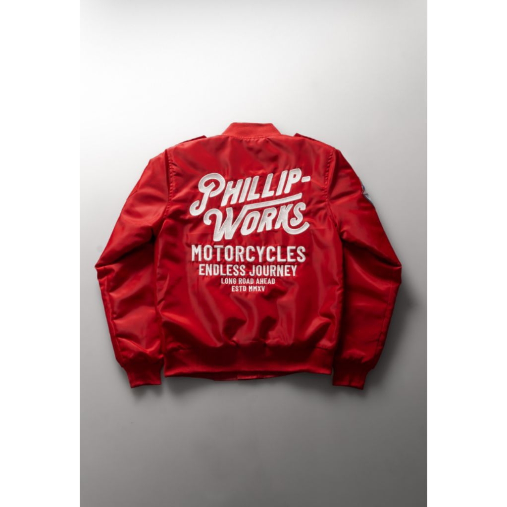 jacket bomber phillip works riding journey