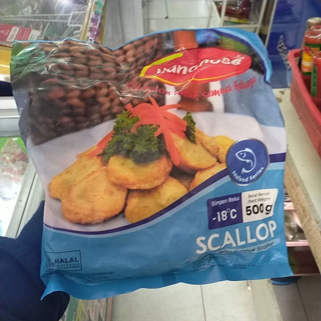 

hanarose scallop 500g