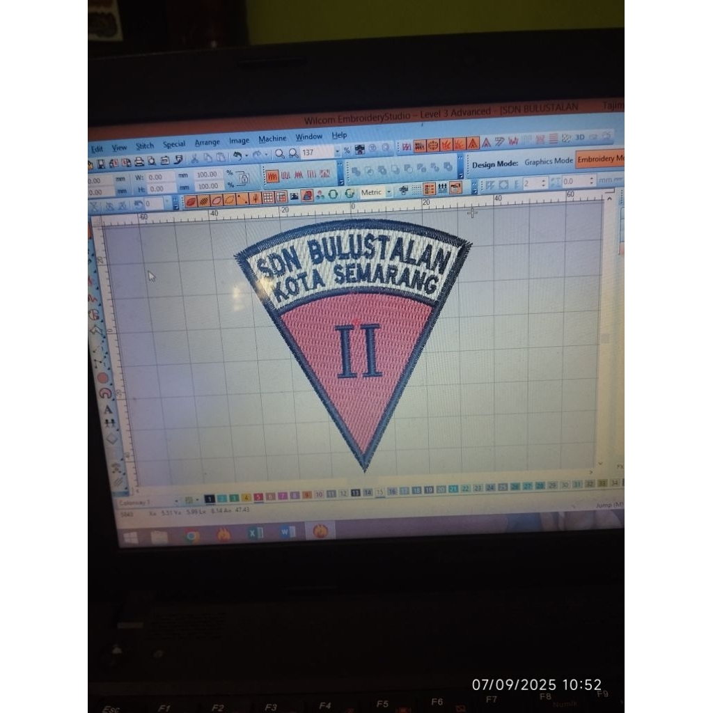 BET KELAS FULL BORDIR