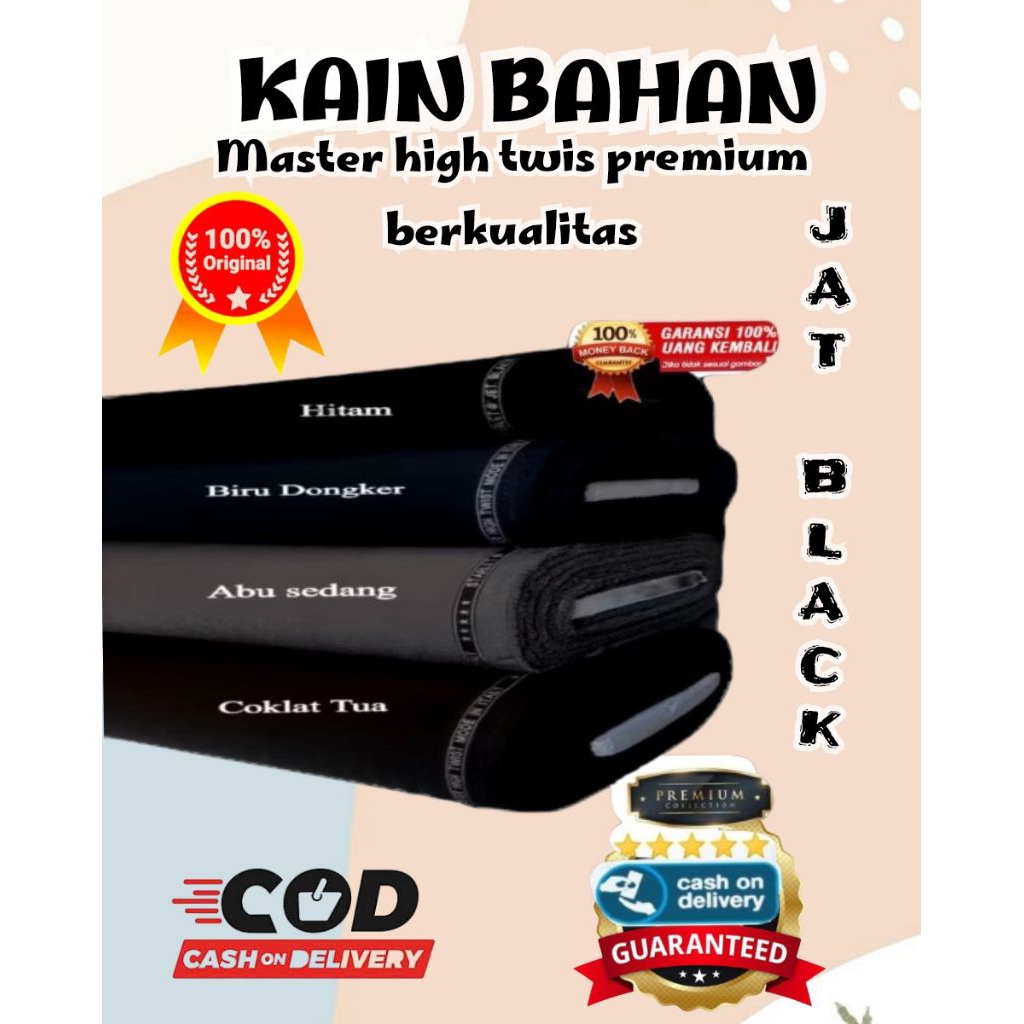 KAIN BAHAN JAS HIGH TWIS BERKUALITAS PREMIUM