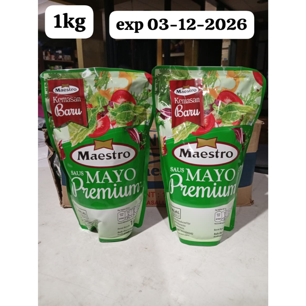 

Maestro Saus Mayo Premium Standing 1 kg