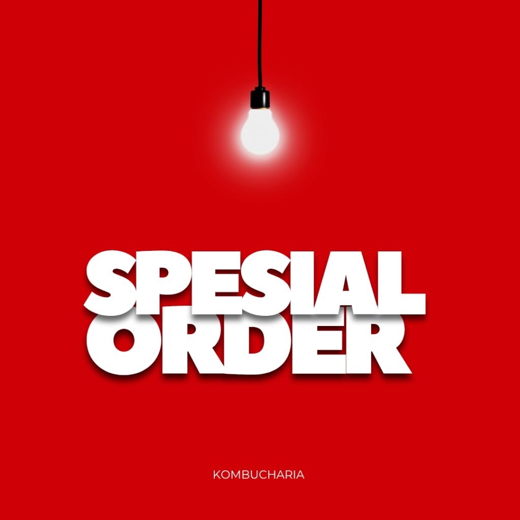 

kombucha siap minum spesial order