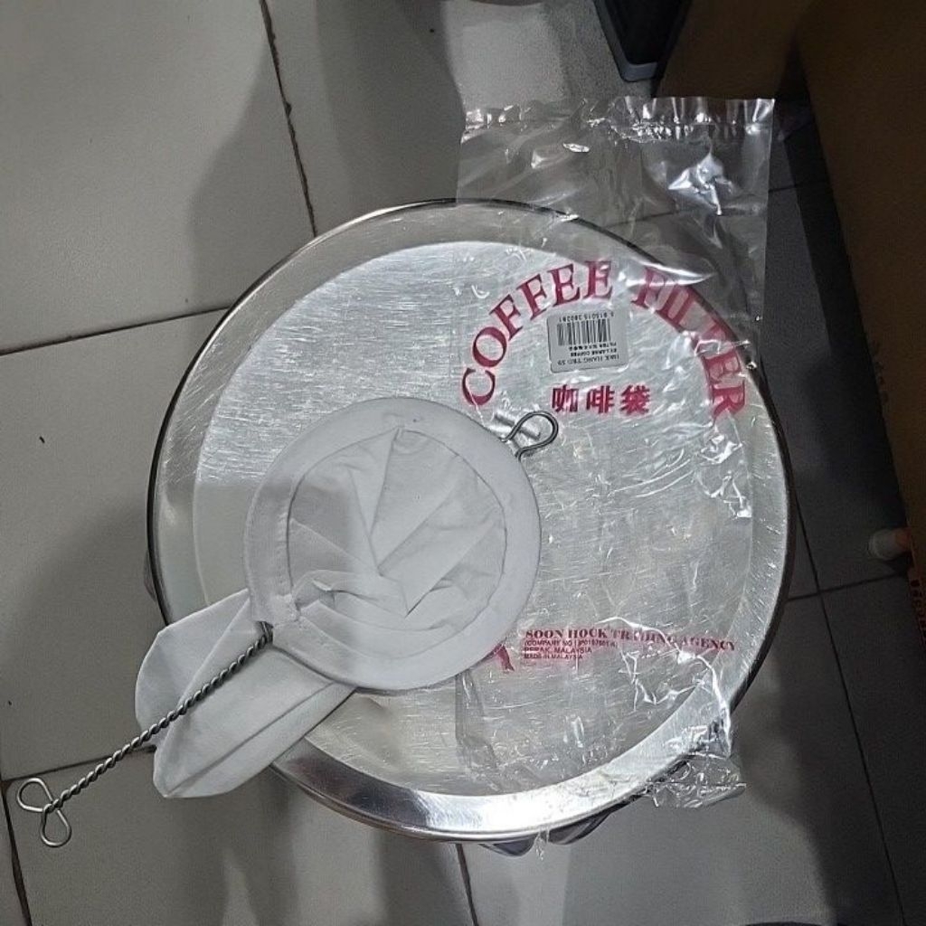 saringan kopi kain malaysia