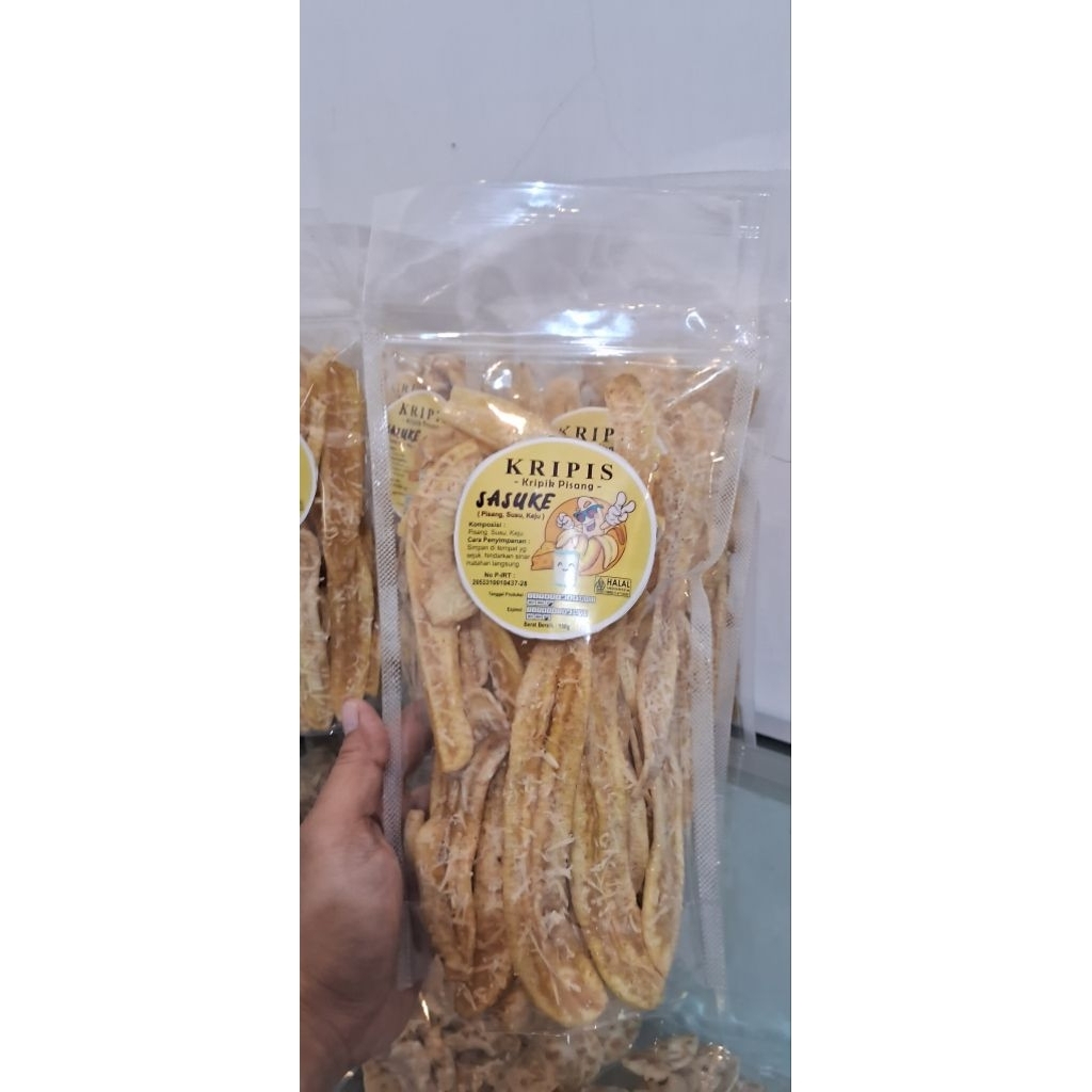 

kripik pisang keju enak sekali renyah gurih keripik pisang