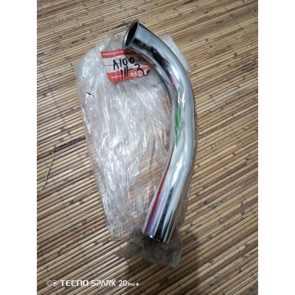 LEHER KNALPOT SUZUKI A 100 A100X ORIGINAL TAHUN MUDA