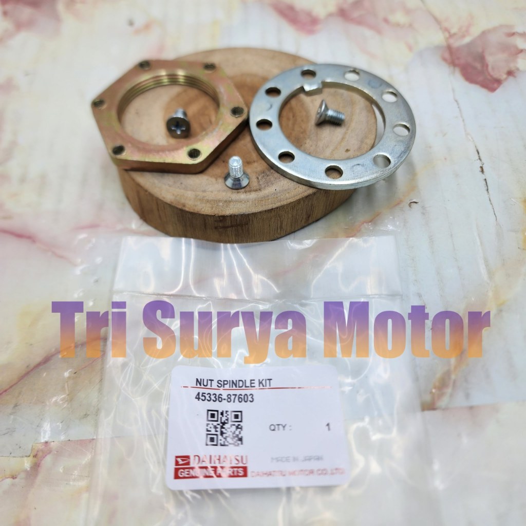 Nut Spindle Kit Mur Spindle As Roda Depan Taft GT F70 Hiline F73 1set 45336-87603