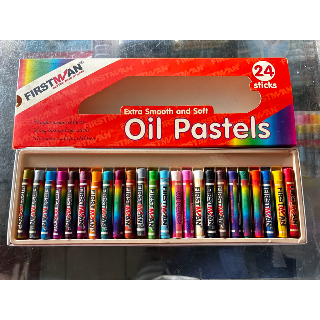 

Crayon Murah isi 24 warna First Man