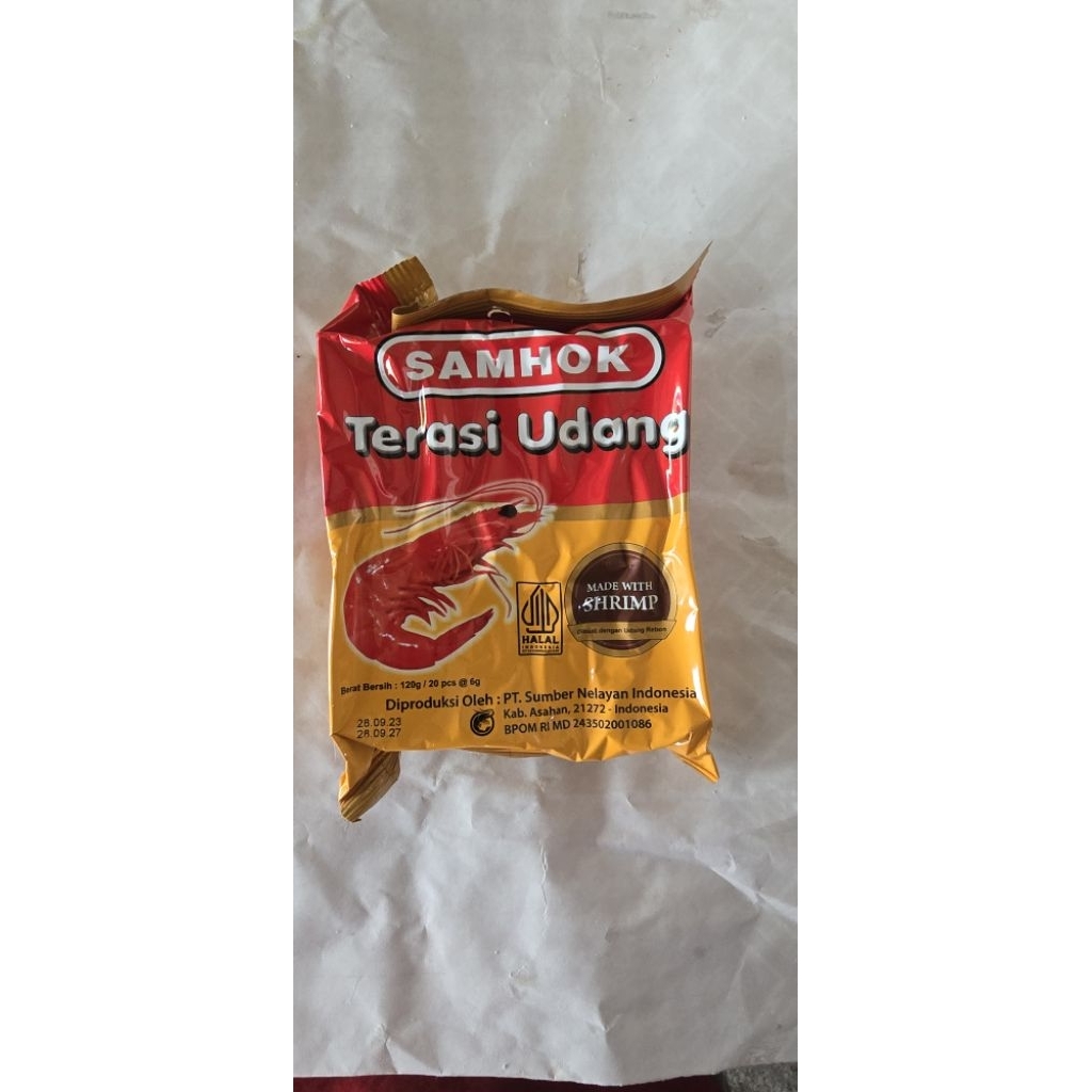 

terasi udang samhok