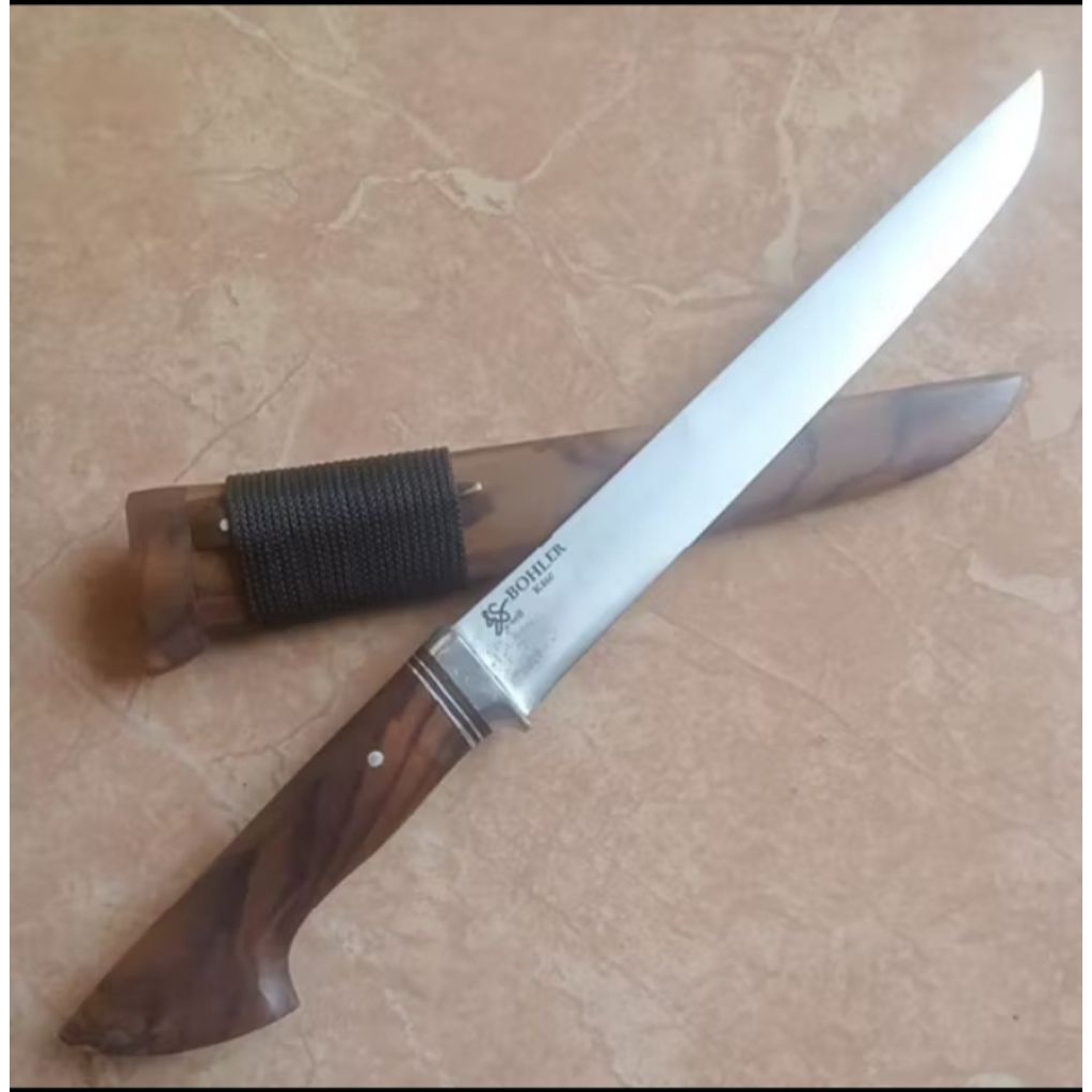 Pisau sembelih Baja Bohler k460