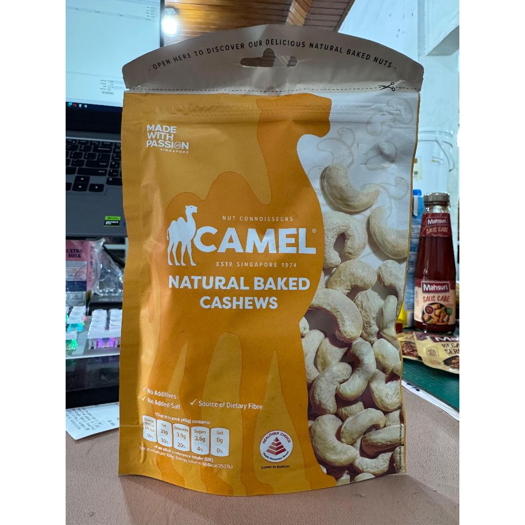 

Natural Baked Cashew Camel / Mente Panggang Camel / Baked Cashew Camel - 135 Gram