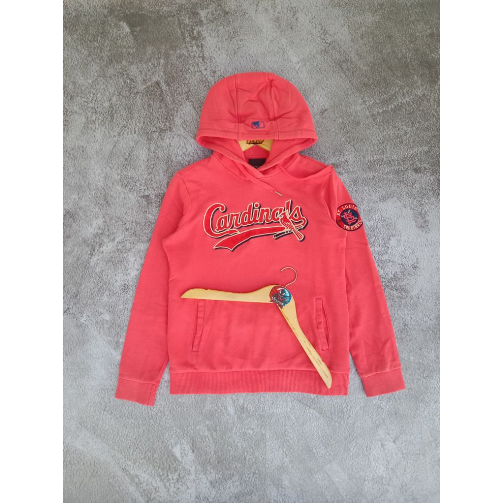 HOODIE MLB CARDINALS PINK