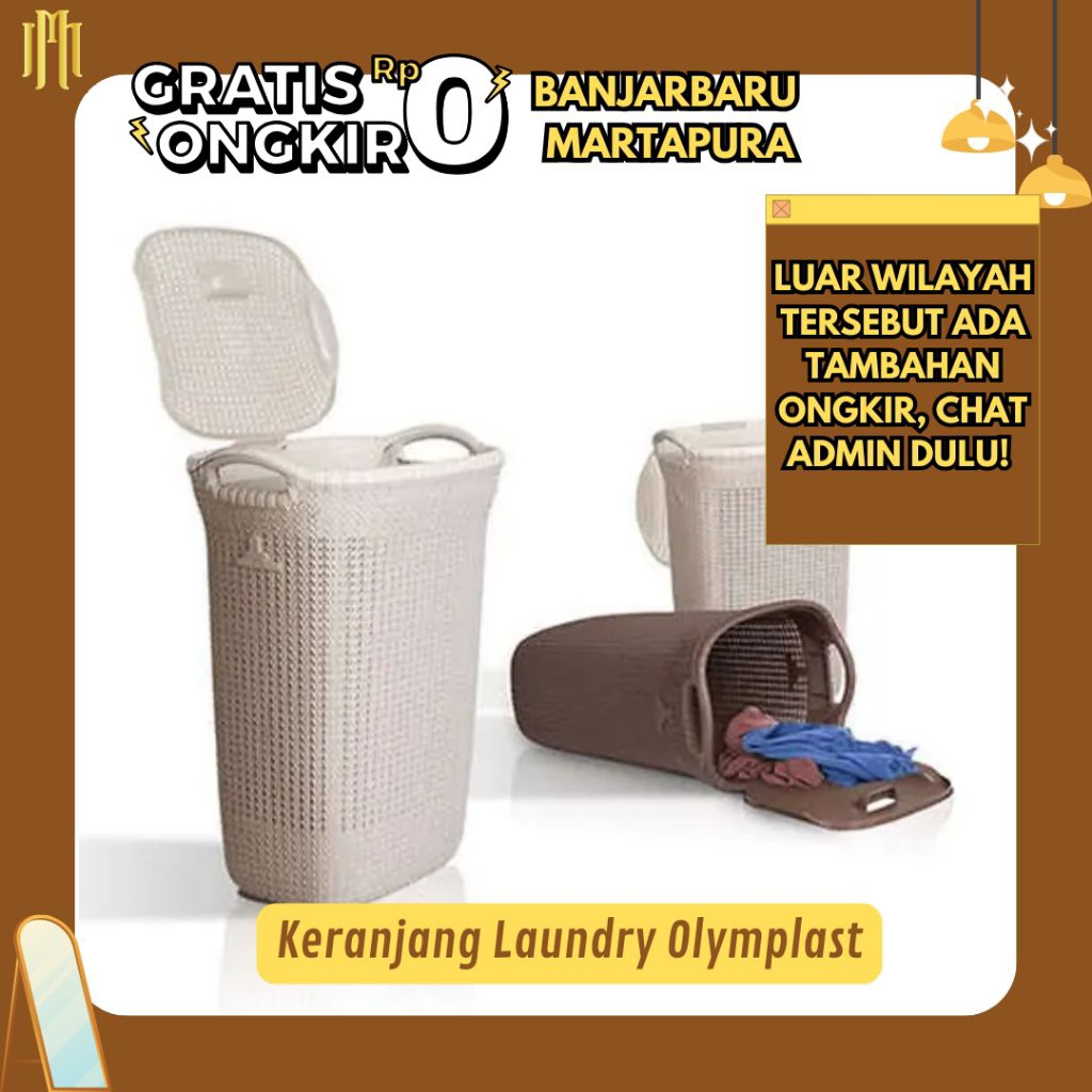 MEBEL MARTAPURA - Keranjang Laundry Olymplast