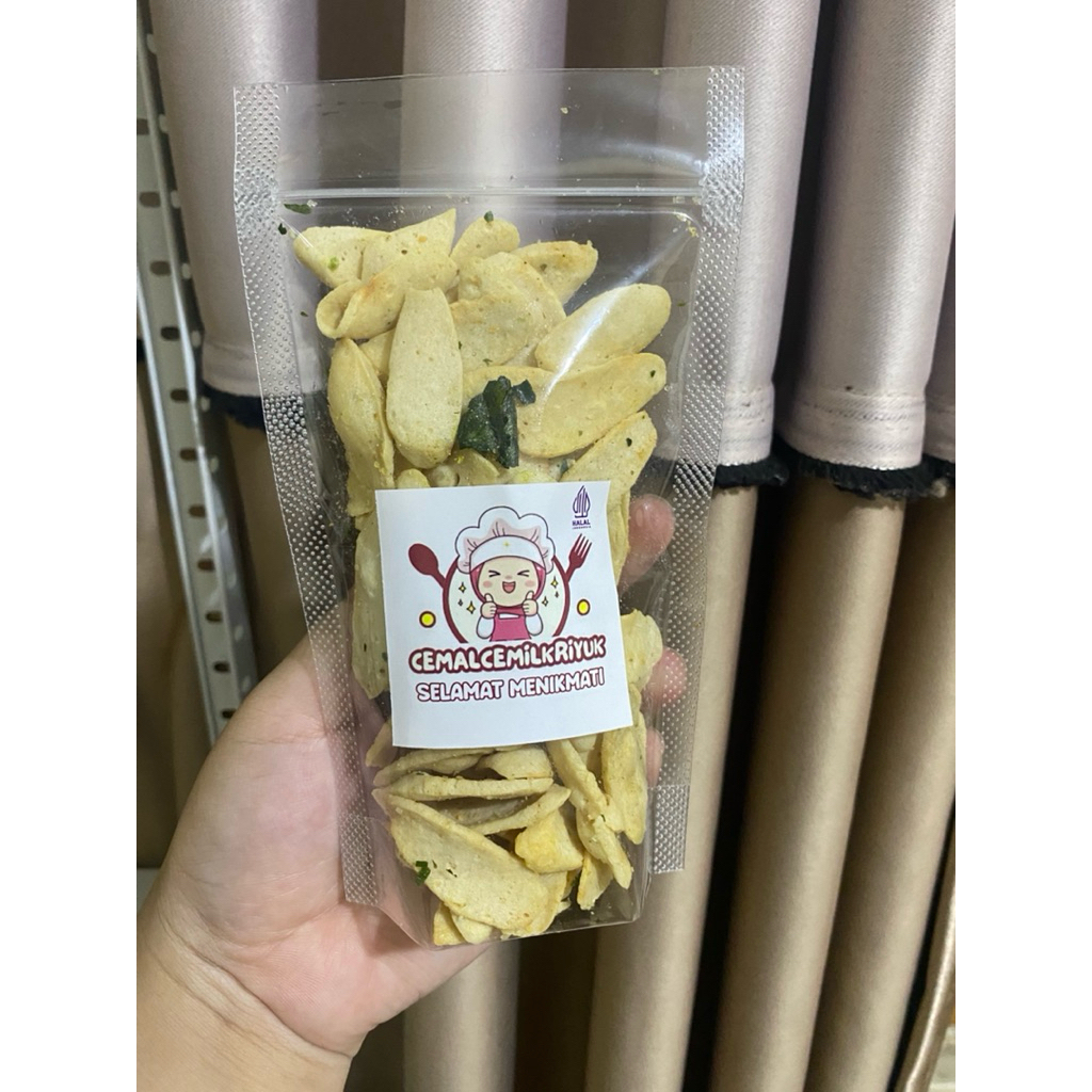 

Cemilan Otak-Otak Original Asin Gurih Rasa Daun jeruk 60gram