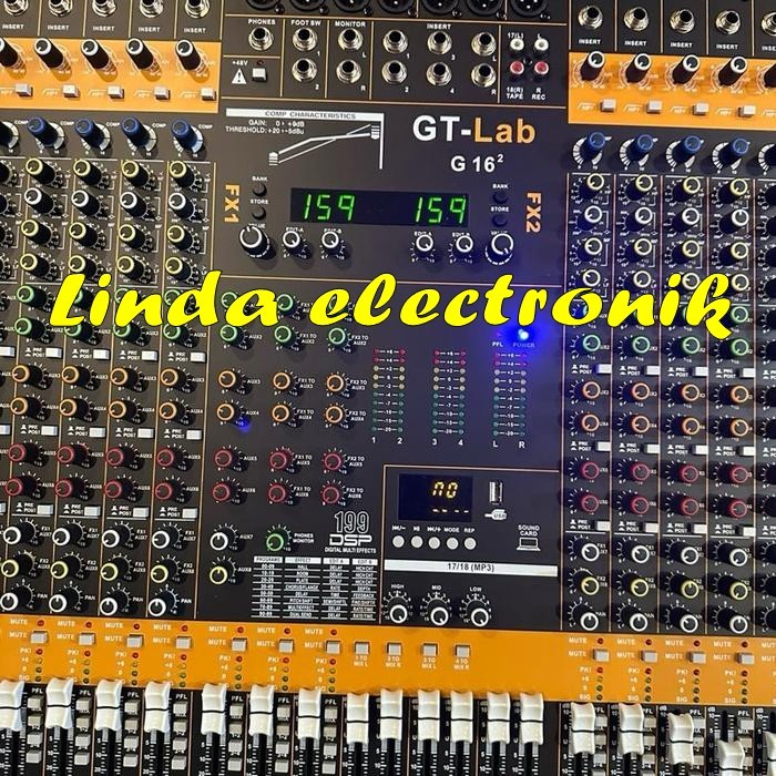mixer rdw gt lab 16 gen 2 / gtlab 16 gen2 / gt lab 16 gen2 16 channel rdw dobel effek original garan