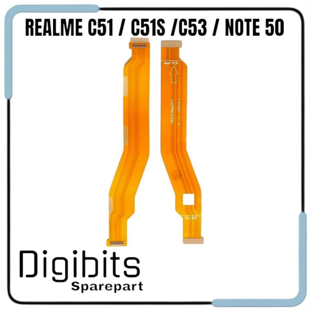 Flexible UI Board / Flexibel Main Board Tengah Realme C51 C51S C53 Note 50