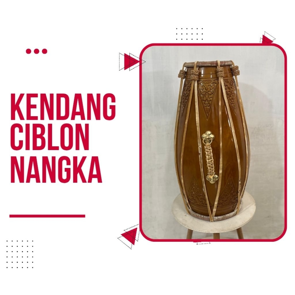 Kendang Ciblon Ukir Nangka