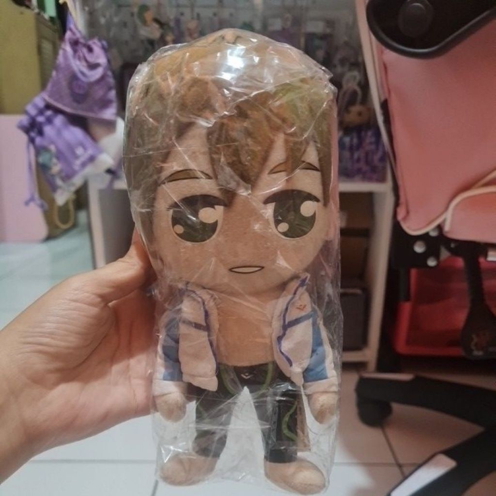 [Official] boneka random free makoto obey me asmodeus moriarty john souma yakuza fiance plushie doll