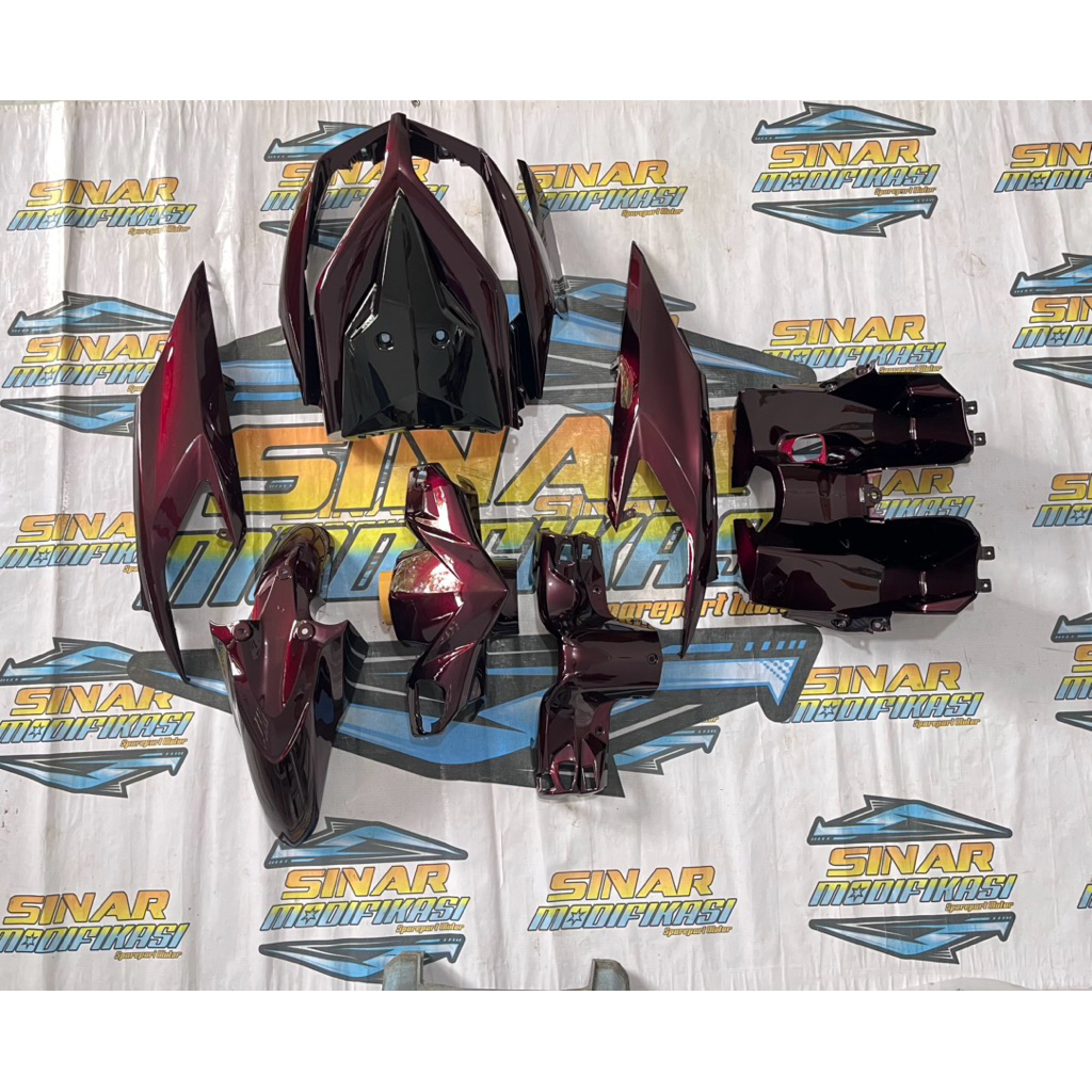 

fullhalus vario tecno karbu 110 warna moonligt red custum warna