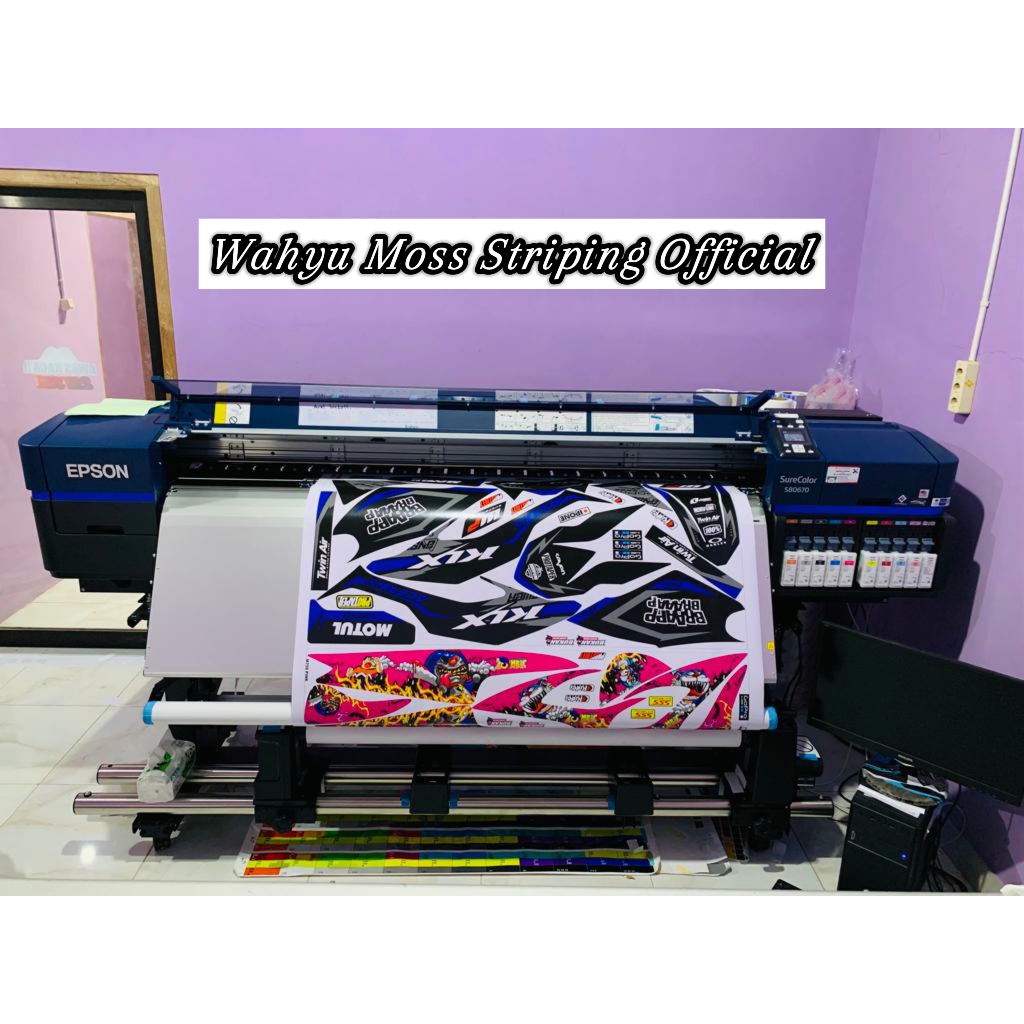 STRIPING MOTOR SUZUKI SATRIA OLD KODE M249