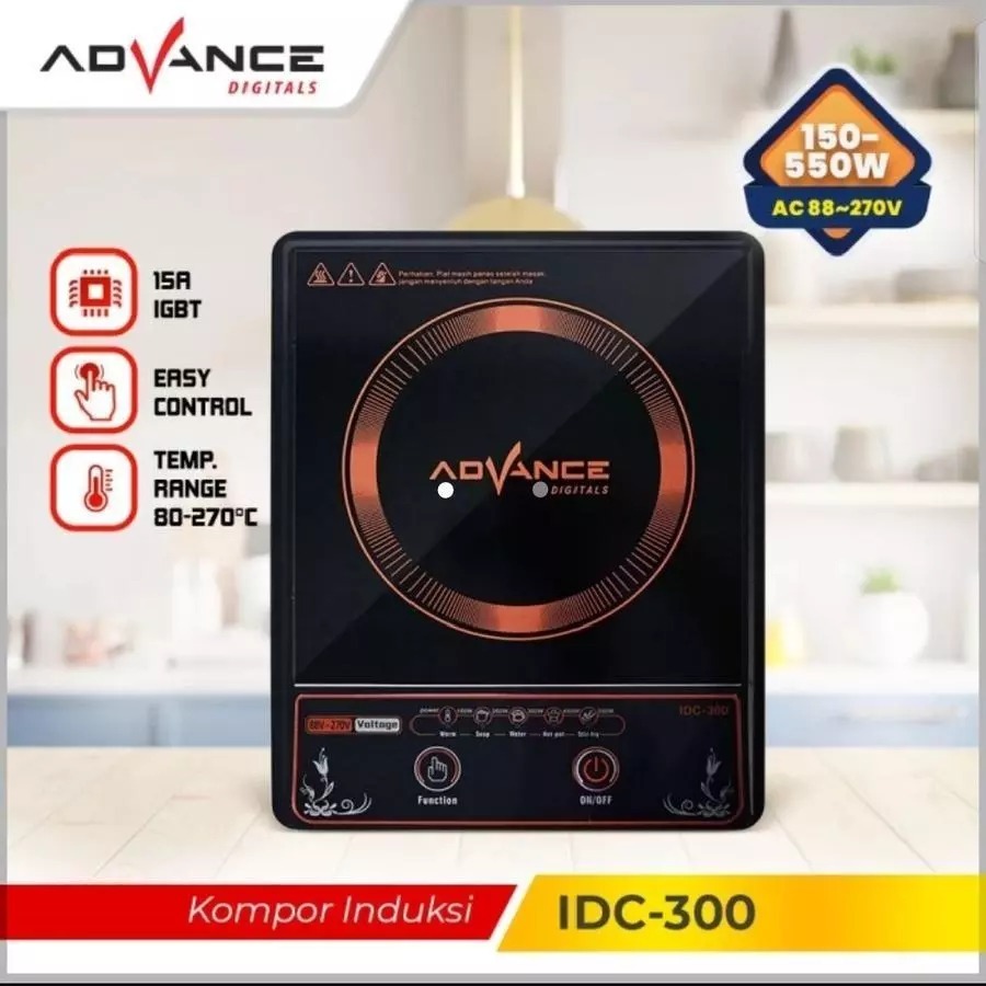 Advance Induction Cooker / Kompor Listrik Induksi LOW WATT IDC 300