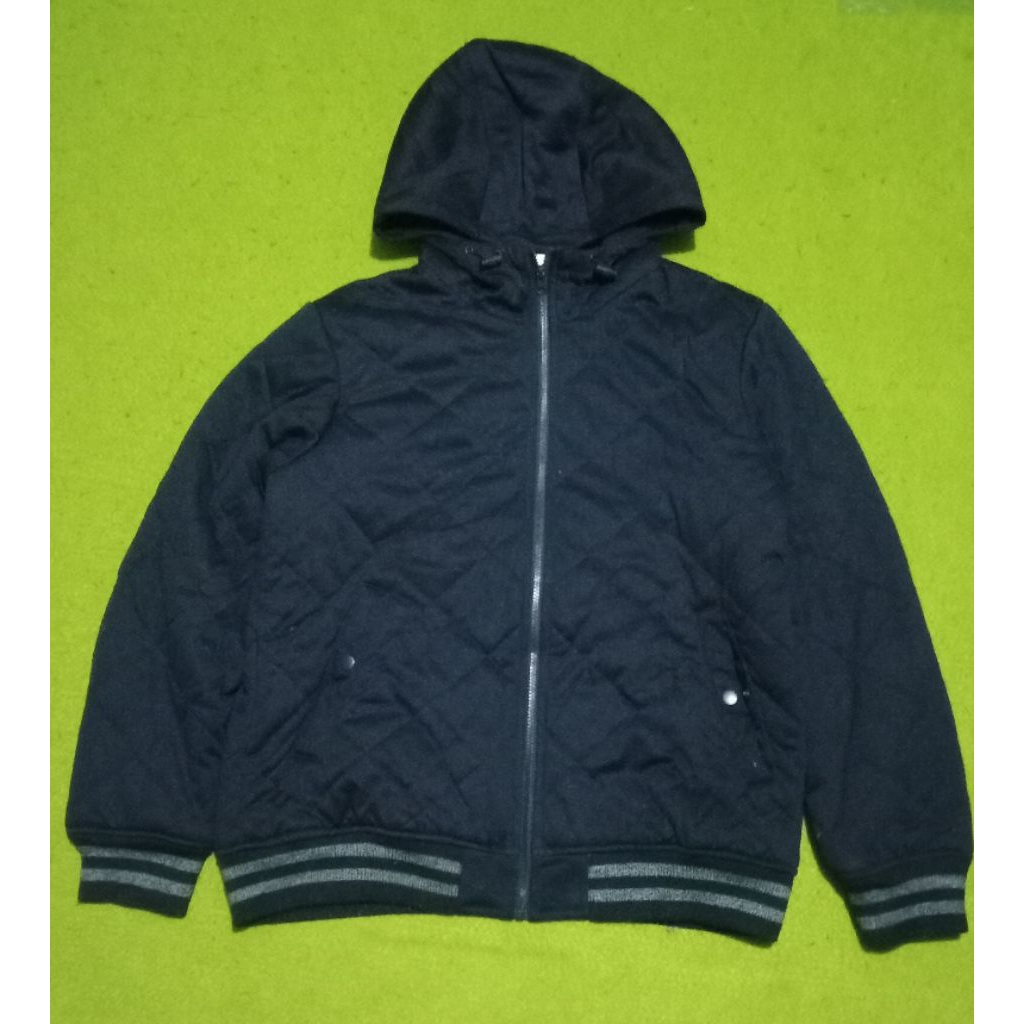 UNIQLO Navy Sherpa Hodie Second