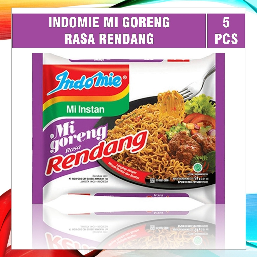 

Indomie Rasa Rendang [5 Pcs]