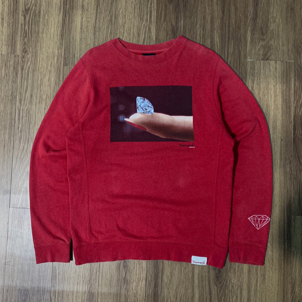 Crewneck Diamond Supply Diamond On Hand